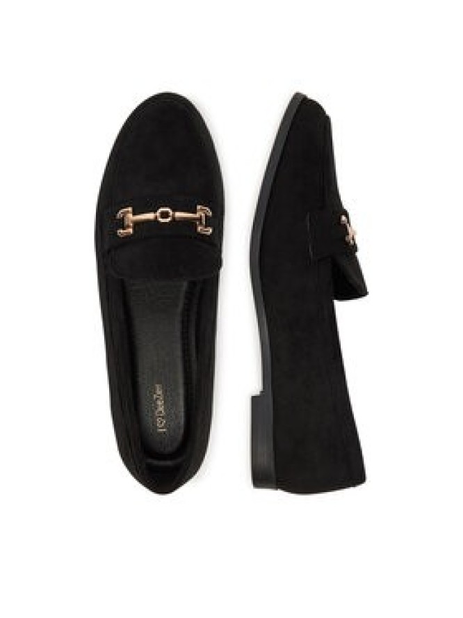 DeeZee Loafersy HXG2106-27 Czarny
