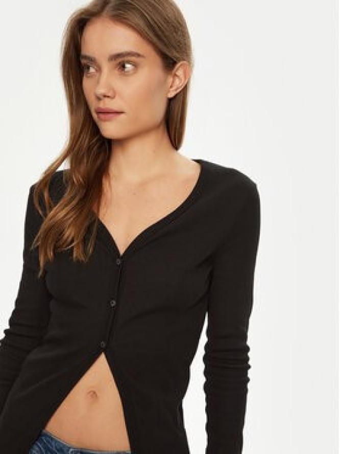 Calvin Klein Jeans Kardigan J20J224761 Czarny Slim Fit