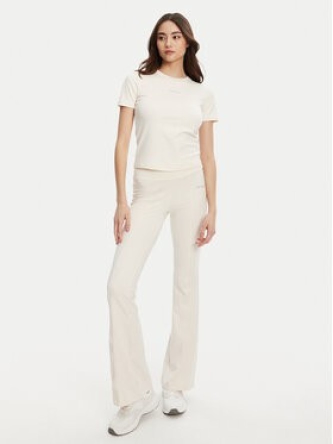 Guess T-Shirt V5RI10 KCD02 Écru Regular Fit