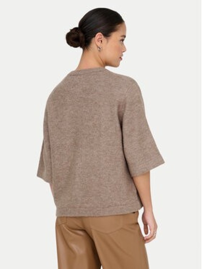 ONLY Kardigan Camilla 15348772 Brązowy Regular Fit