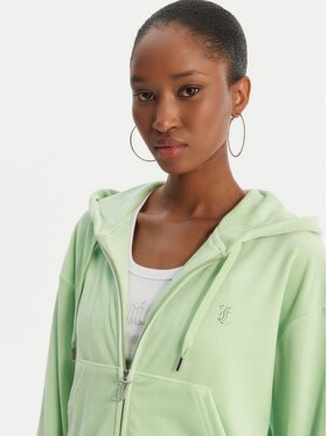 Juicy Couture Bluza Iccle JCWAS126304 Zielony Oversize