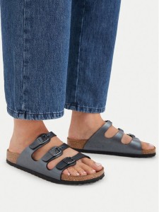Birkenstock Klapki Florida 1033035 Czarny