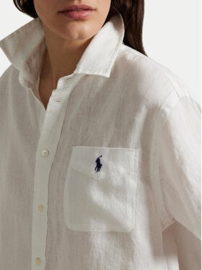 Polo Ralph Lauren Koszula 211965847001 Biały Relaxed Fit