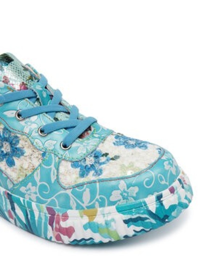 Laura Vita Sneakersy Soleno 03 Niebieski