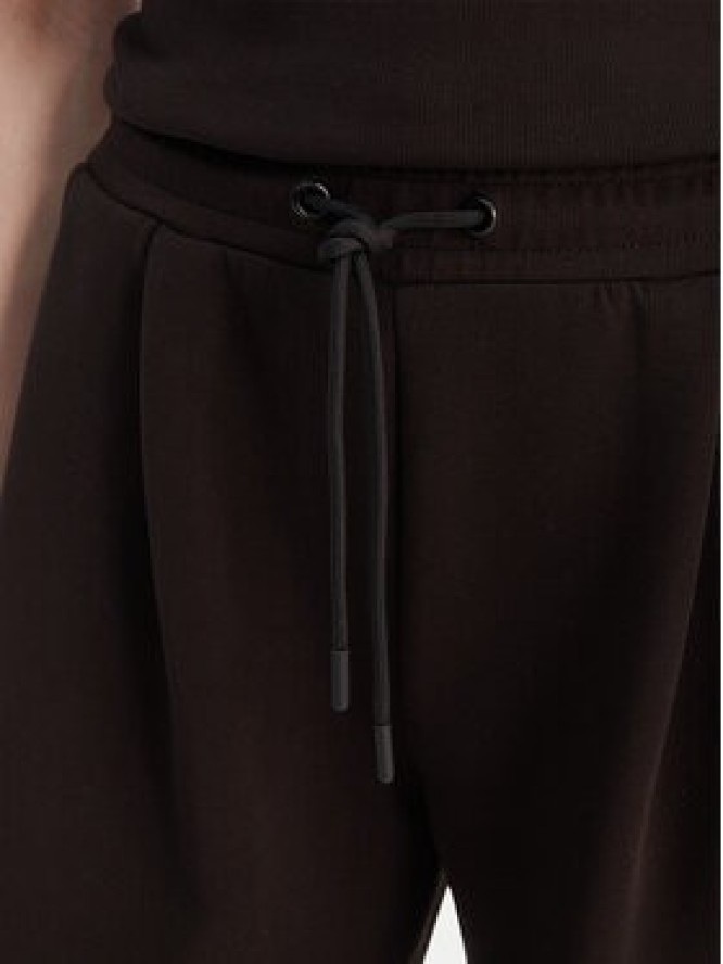 Guess Spodnie dresowe V6GB01 K2914 Brązowy Wide Leg