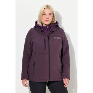 Damskie Kurtka softshell HYPRAR hydrofobowa stretch odblask