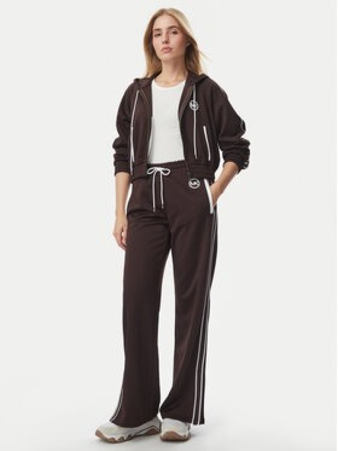 MICHAEL Michael Kors Bluza MR651X2K8N Brązowy ciemny Regular Fit