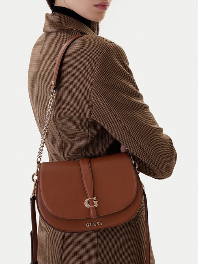 Guess Torebka Carrie HWVG98 96200 Brązowy