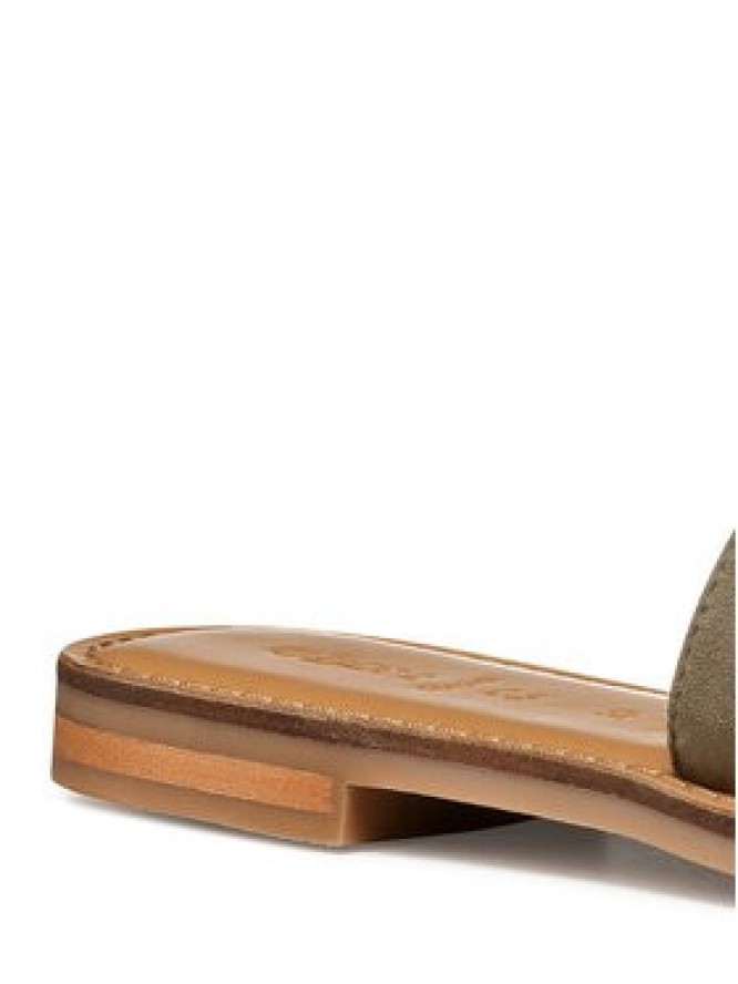 Geox Klapki D Maddalusiac D55YML 00021 C3016 Khaki