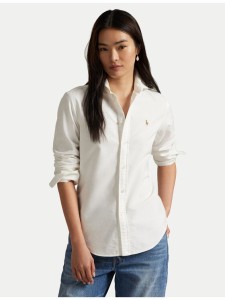 Polo Ralph Lauren Koszula 211891377003 Biały Regular Fit