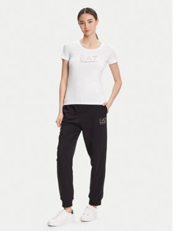 EA7 Emporio Armani Spodnie dresowe 7W000418 AF12473 MC021 Czarny Regular Fit