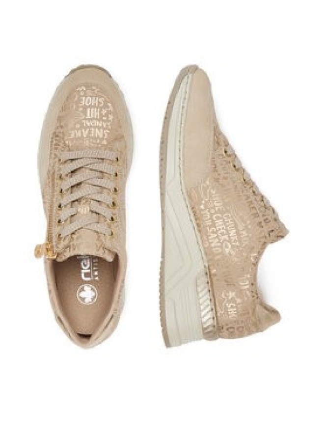 Rieker Sneakersy N4316-62 Beżowy
