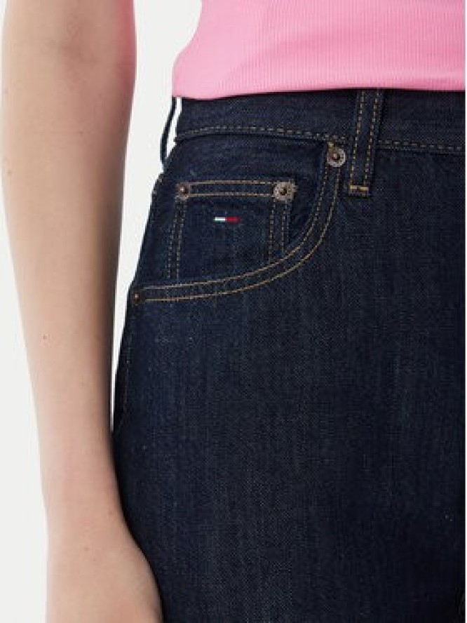 Tommy Jeans Jeansy DW0DW23459 Granatowy Mom Fit