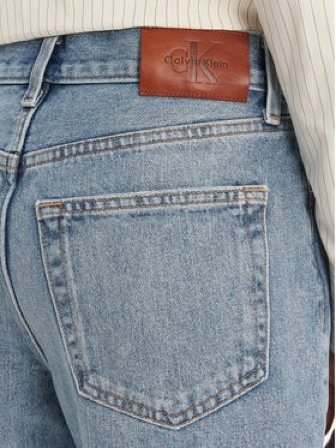 Calvin Klein Jeans Szorty jeansowe LV047F774G Niebieski Regular Fit