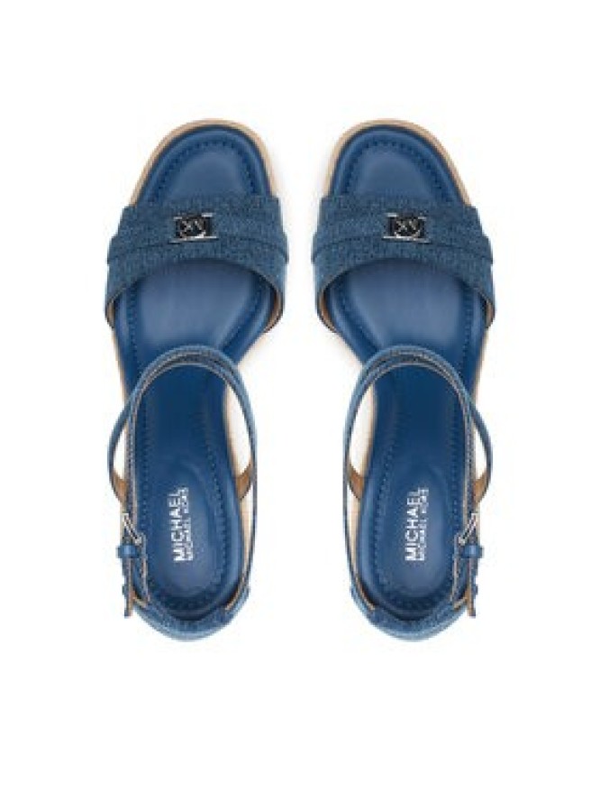 MICHAEL Michael Kors Espadryle Mandy 40S5MAMS2D Niebieski