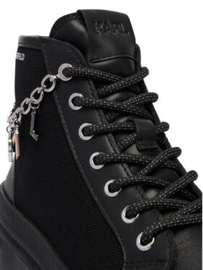 KARL LAGERFELD Trzewiki Trekka KL43536S Czarny