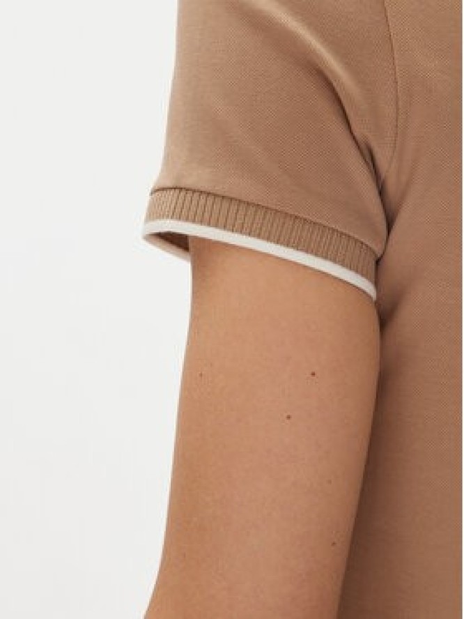 Tommy Hilfiger Polo Feminine Sporty Slim Polo Ss WW0WW44517 Khaki Regular Fit