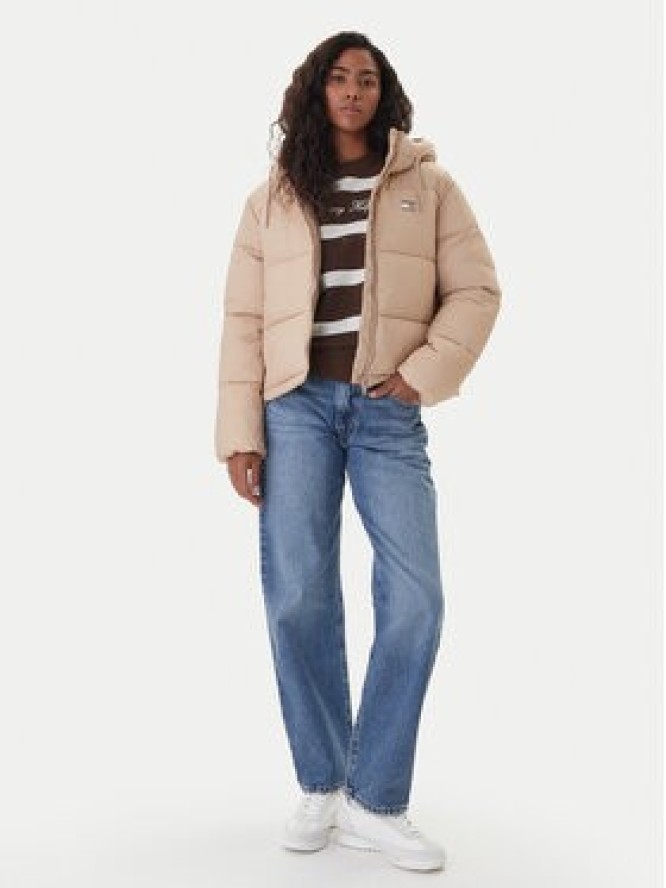 Tommy Jeans Kurtka zimowa DW0DW21625 Beżowy Regular Fit