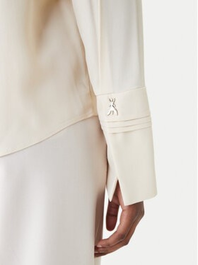 Patrizia Pepe Koszula 8C0872/A8I1-W409 Beżowy Regular Fit