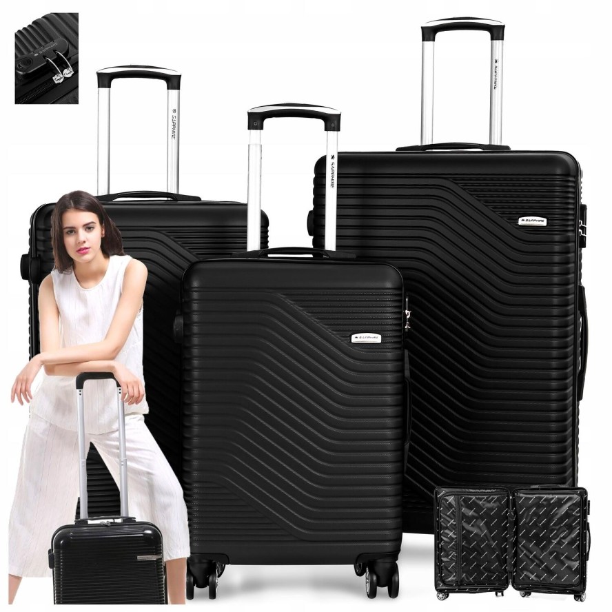 Zestaw walizek podróżnych 3w1 Sapphire ST-140