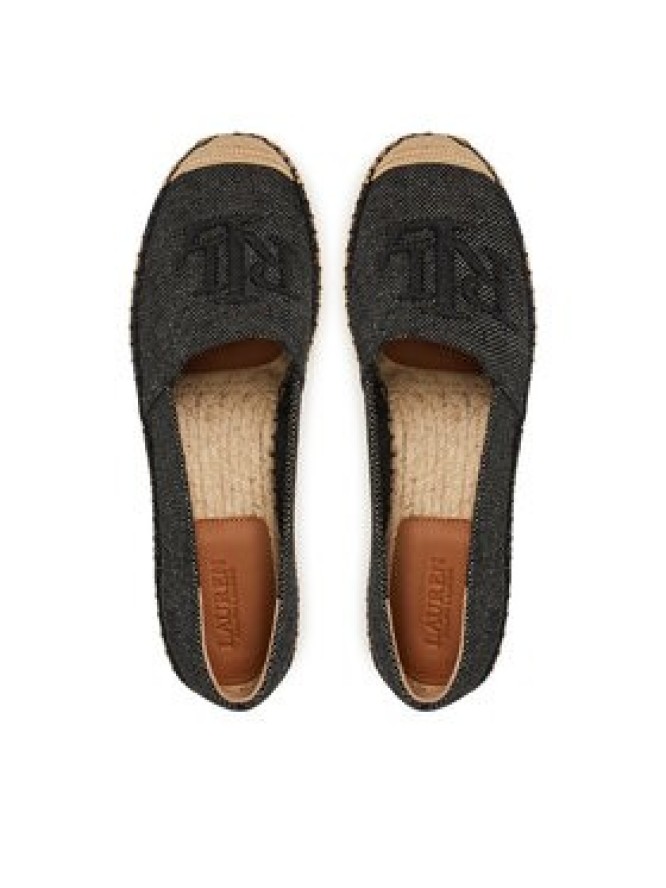 LAUREN RALPH LAUREN Espadryle Cameryn 802962171005 Czarny