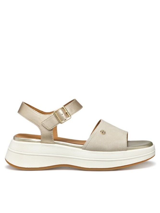 Geox Sandały D Spherica Ecub-3 S D550VA 022NF CH62L Beżowy