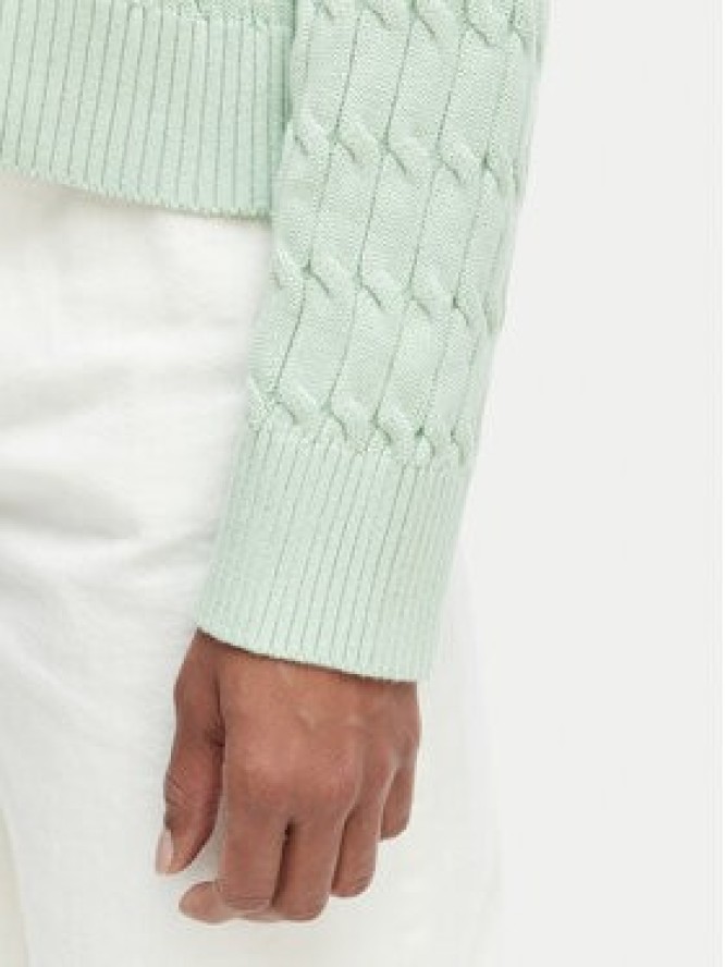 Tommy Hilfiger Sweter WW0WW48433 Zielony jasny Regular Fit