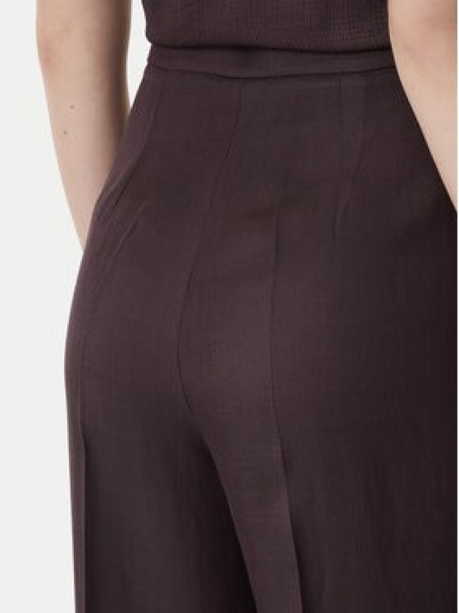 Marella Spodnie materiałowe Alcuno 2615131041 Brązowy Straight Fit