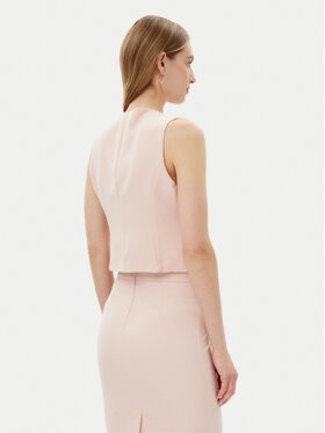 Maryley Kamizelka 25EB128/43PY Różowy Regular Fit