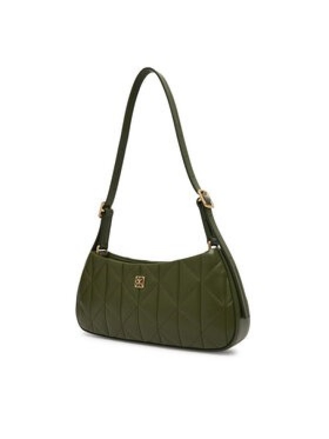 Calvin Klein Torebka Quilted Small Shoulder Bag LV04F3327G Zielony