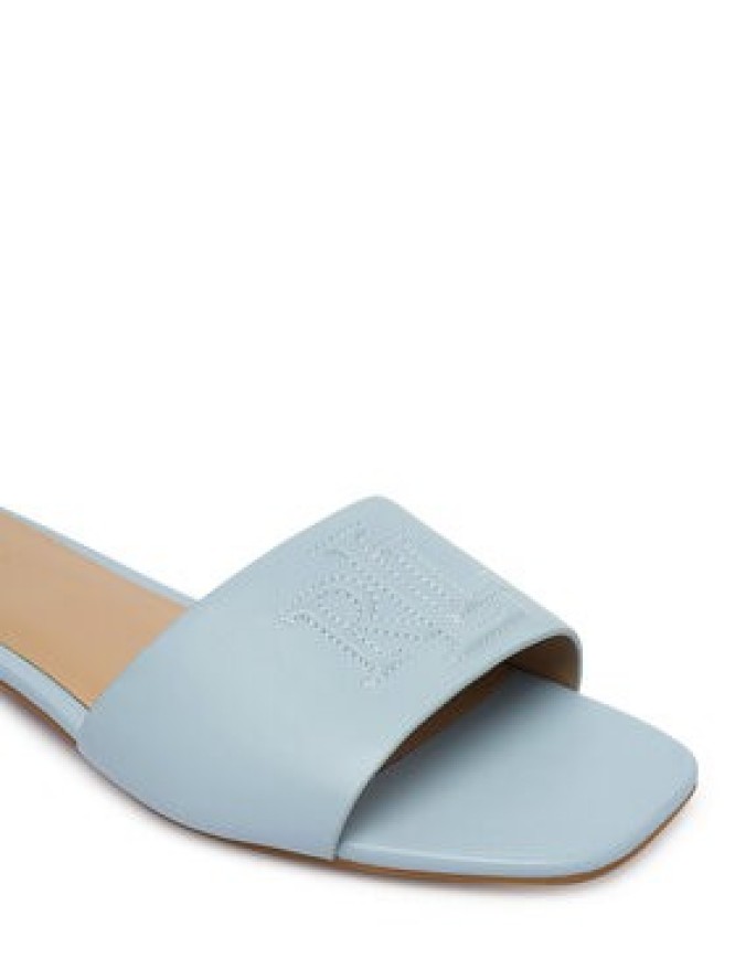 LAUREN RALPH LAUREN Klapki 802959143011 Niebieski jasny