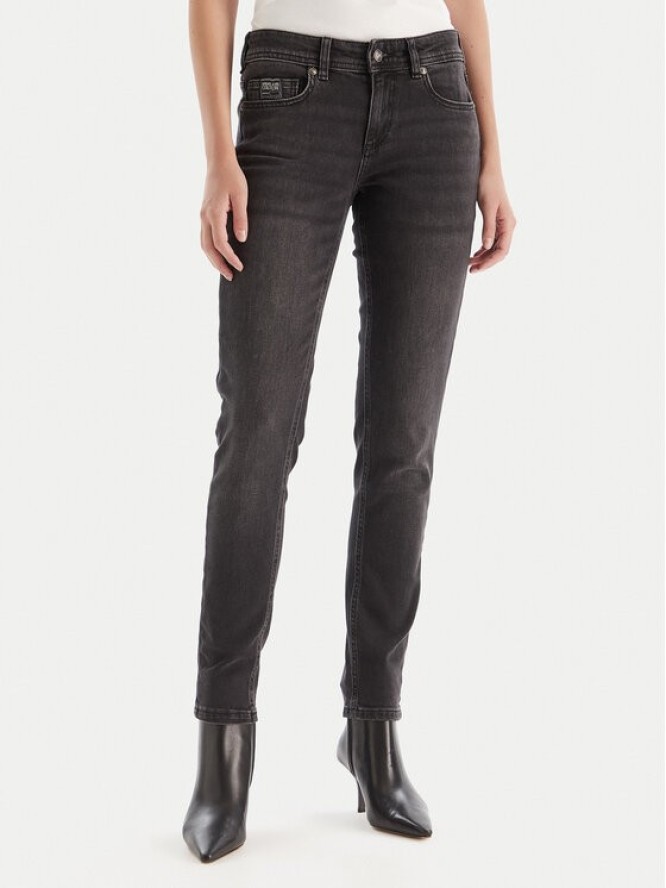 Versace Jeans Couture Jeansy 79HAB5K2 CDWRC Czarny Skinny Fit