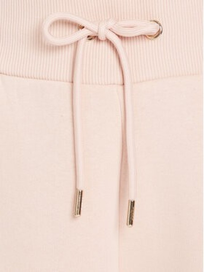 Guess Spodnie dresowe V5BB10 KB681 Różowy Regular Fit