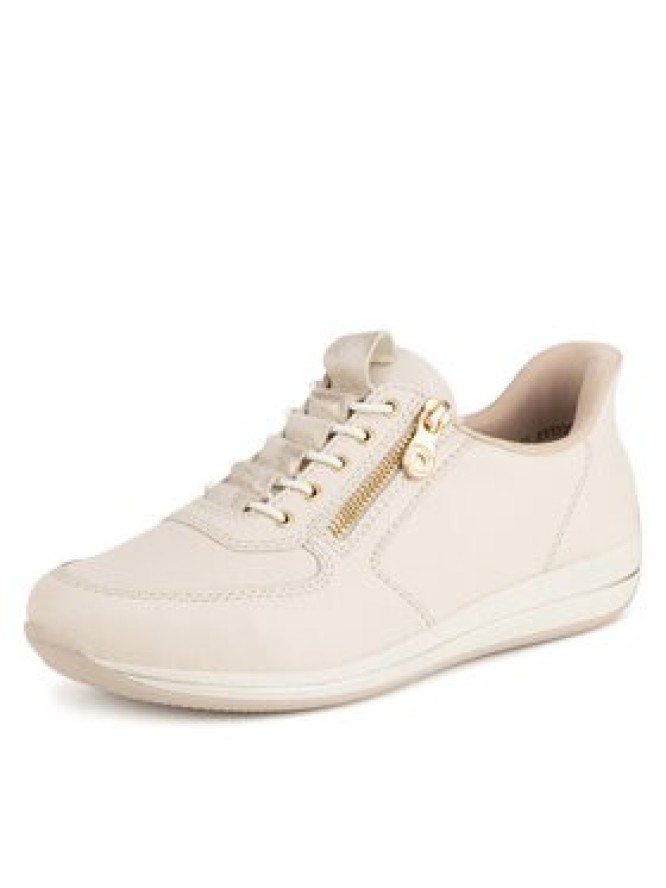 Rieker Półbuty N1156-60 Beżowy