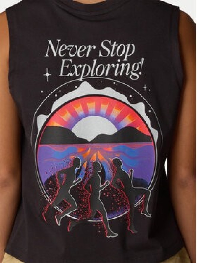 The North Face T-Shirt Never Stop NF0A8C3E Czarny Relaxed Fit