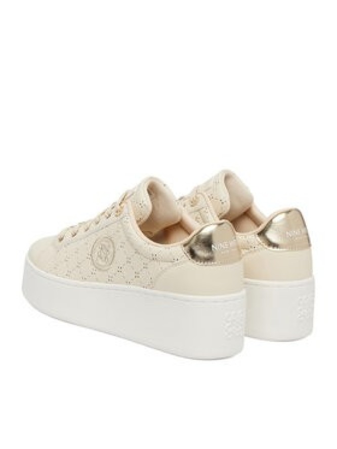 Nine West Sneakersy EO-SS26-3C601 Beżowy jasny