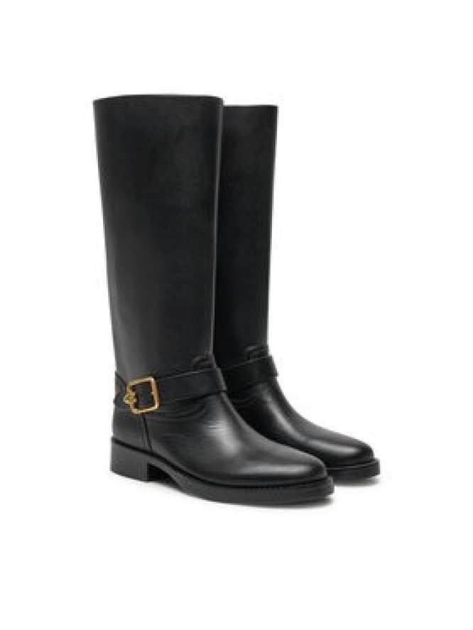 Coach Oficerki CW978 Czarny