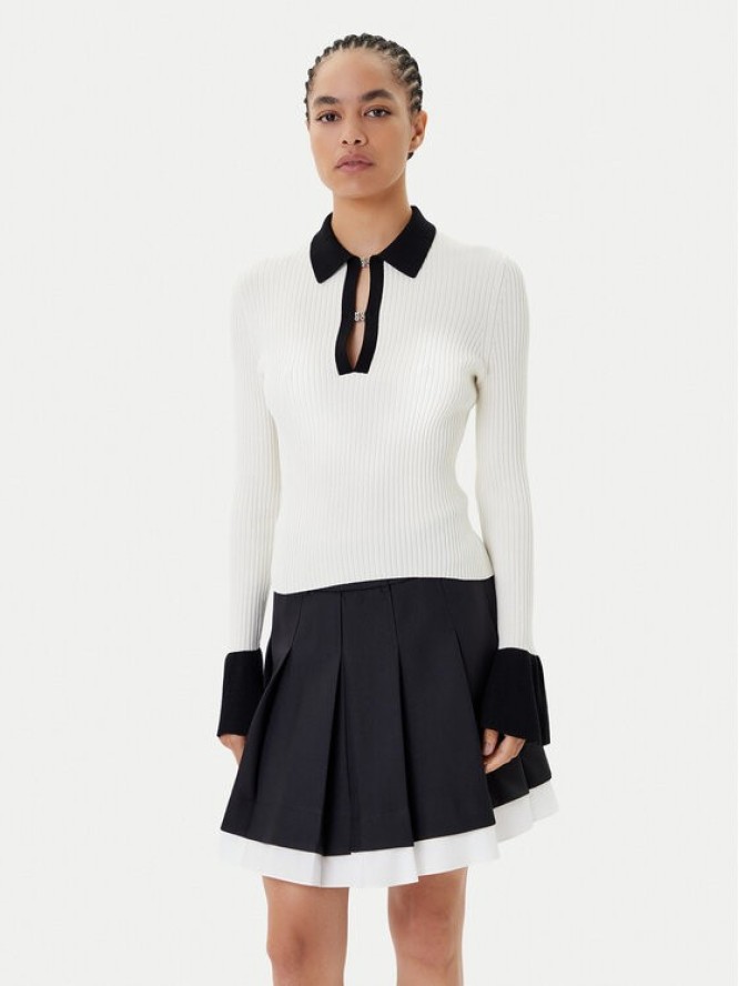 HUGO Sweter Sharro 50542608 Beżowy Slim Fit