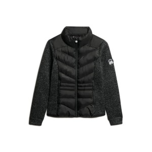 Kurtka hybrydowa dzianinowa damska Superdry Storm