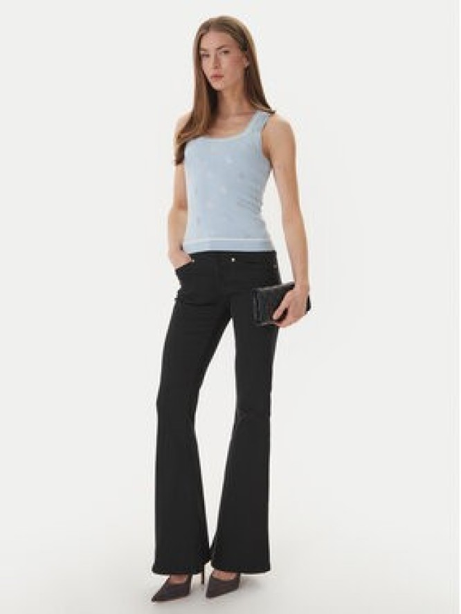 Guess Sweter W6GR17 Z0604 Błękitny Regular Fit