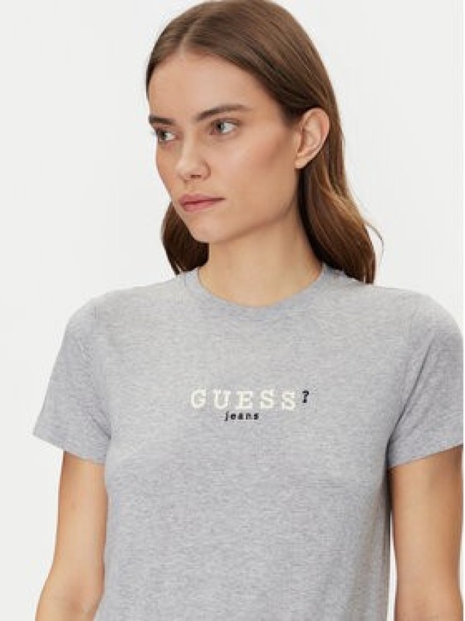 Guess Jeans T-Shirt W5RI54 J1314 Szary Regular Fit