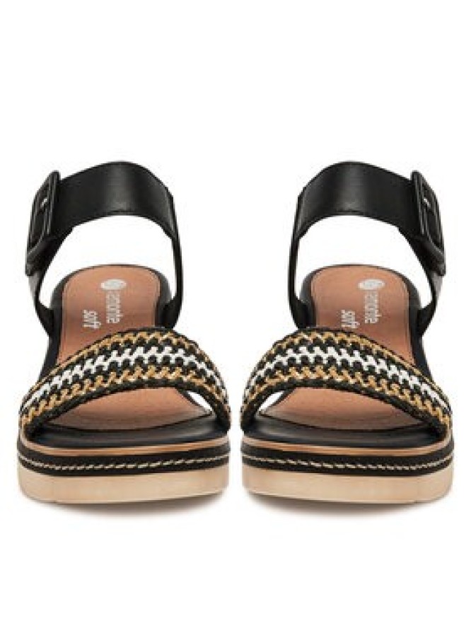 Remonte Sandały D2L55-03 Czarny