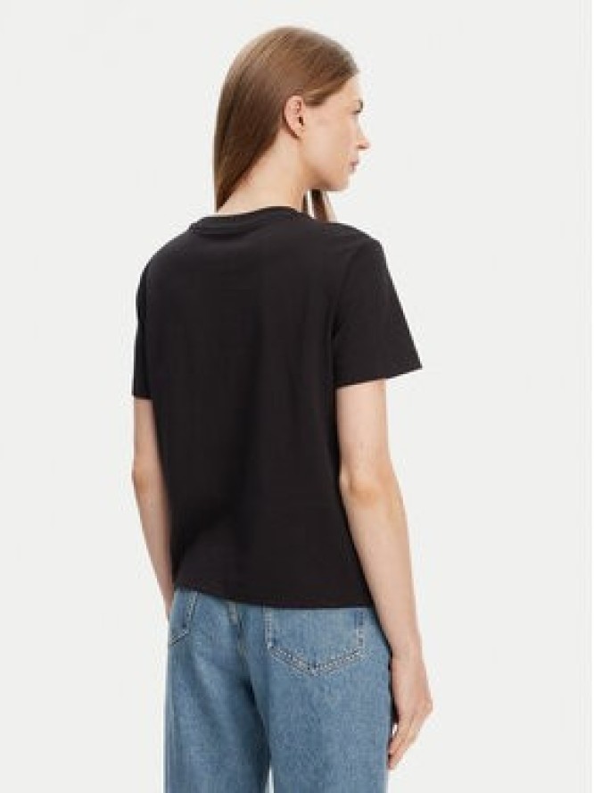 Calvin Klein T-Shirt LV044C905G Czarny Regular Fit