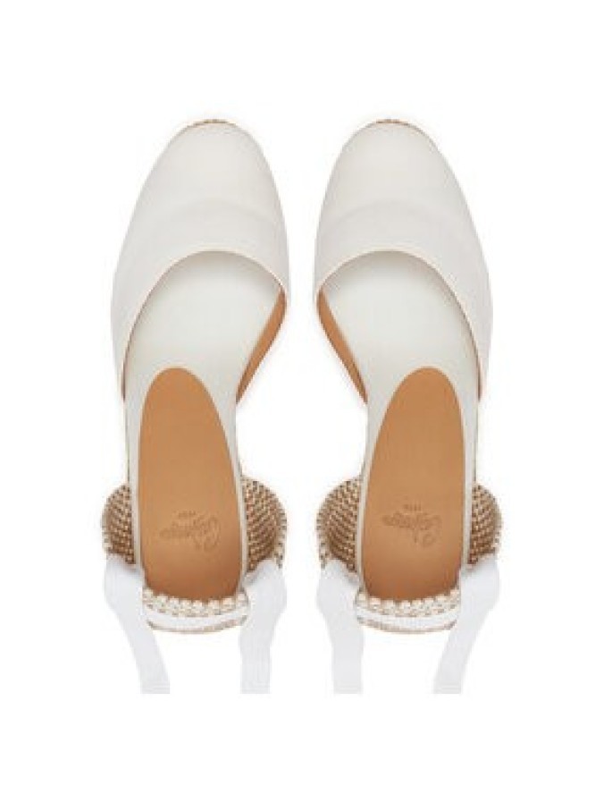 Castañer Espadryle Carina/8Ed/001 020961 Biały