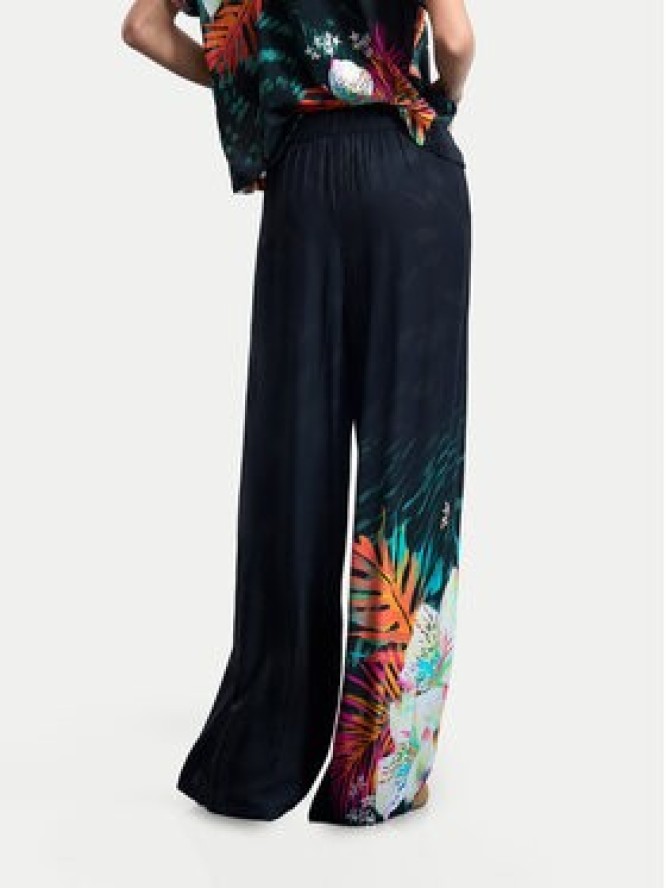 Desigual Spodnie materiałowe Daikiri 26SWPW52 Czarny Regular Fit