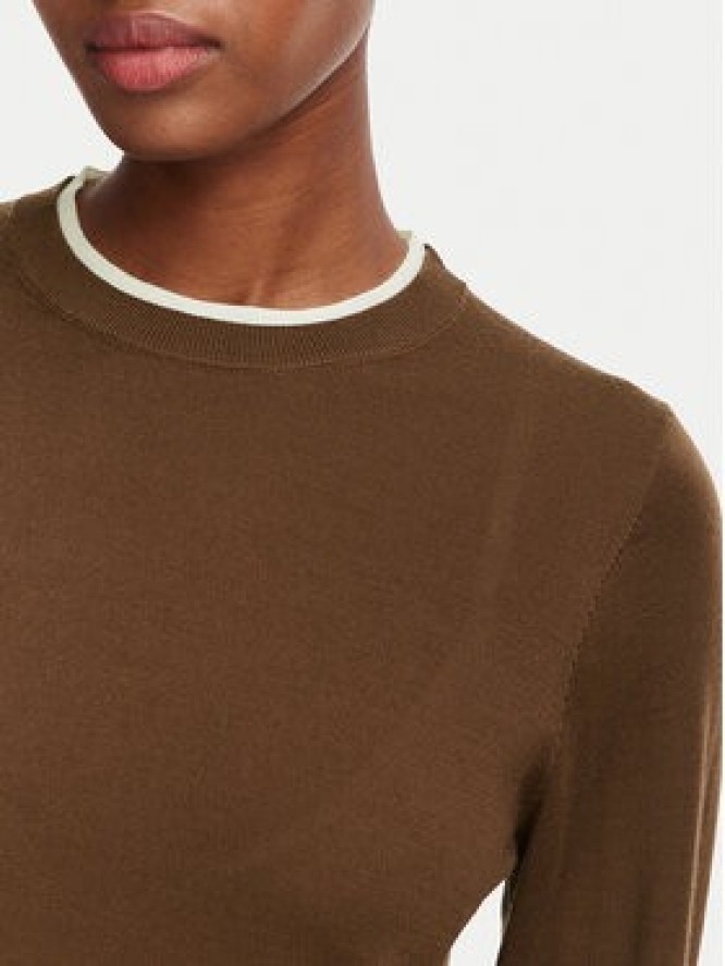 Marella Sweter Prugna 2625366181 Brązowy Regular Fit
