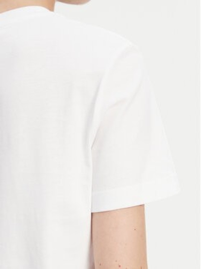 Calvin Klein T-Shirt LV044C905G Biały Regular Fit