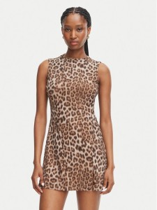 Bardot Sukienka koktajlowa Andrie 60490DB Brązowy Slim Fit
