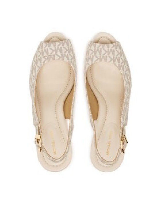 MICHAEL Michael Kors Sandały Rosie Wedge 40S6RSHS1B Écru