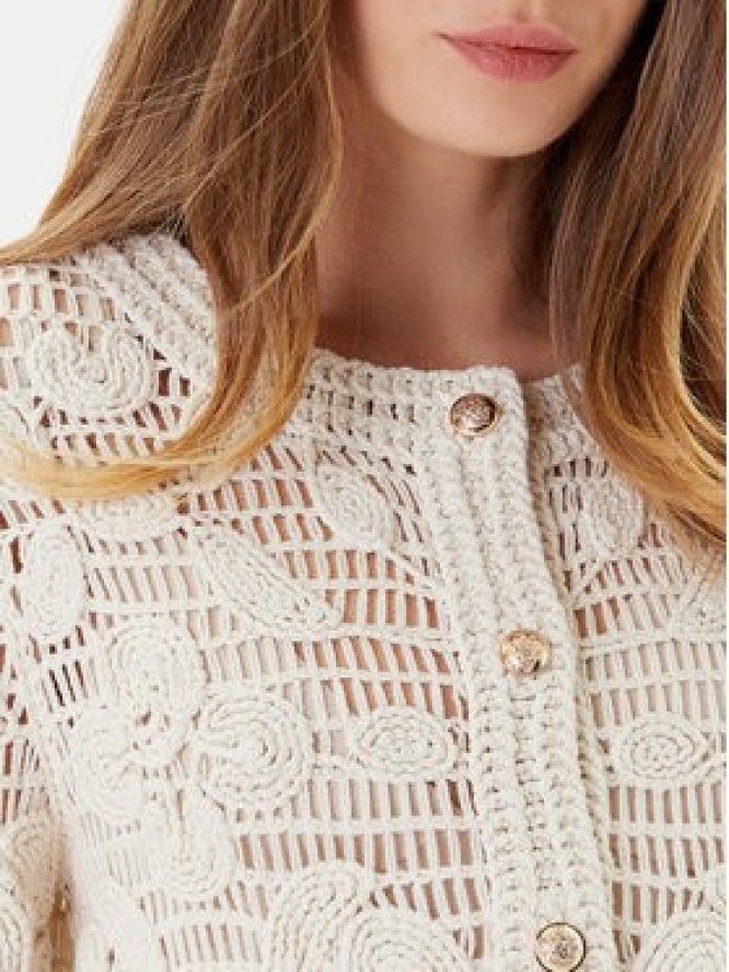 Morgan Kardigan 252-MDAF Beżowy Regular Fit